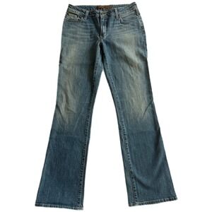 FRX‎ Clothing Womens Jeans Size 30 Bootcut Medium Wash Made in USA Denim